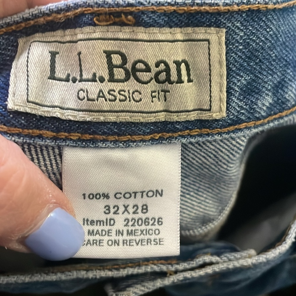 Eddie Bauer Classic Blue Denim Jeans 32X28 - Picture 5 of 5